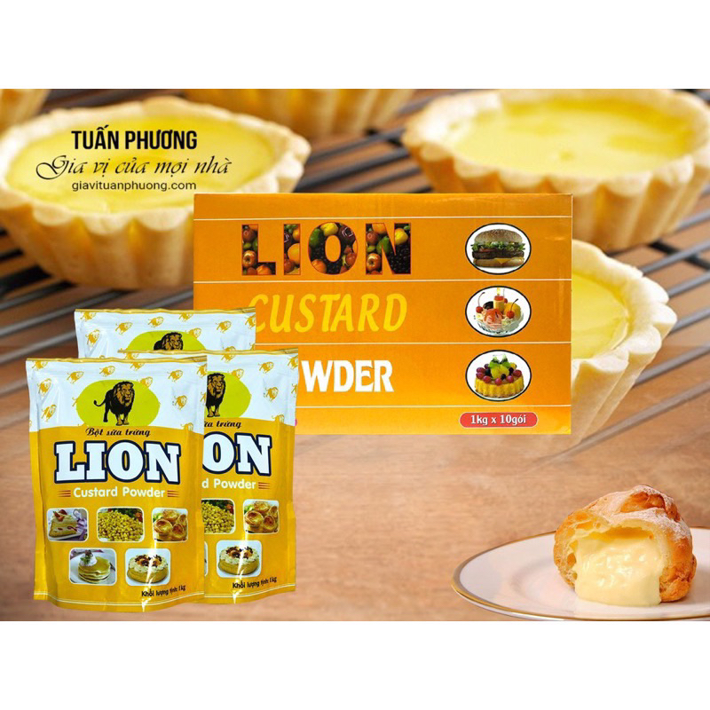 💗💗BỘT SƯ TỬ LION CUSTART 100g - 200g 💗💗💗Tuấn Phương