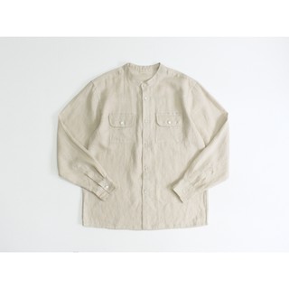 Shirt No.12 - Áo sơ mi linen nam tay dài có túi trước ngực - by Tháng Năm