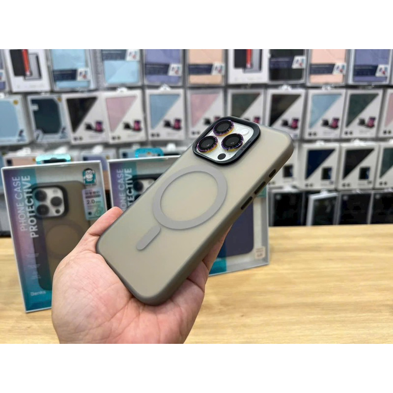 Ốp Benks Lưng nhám Từ tính Ip15 pro/ ip15 pro max