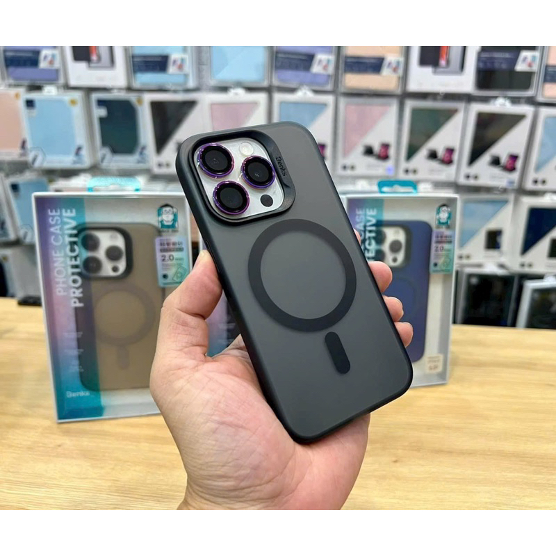 Ốp Benks Lưng nhám Từ tính Ip15 pro/ ip15 pro max