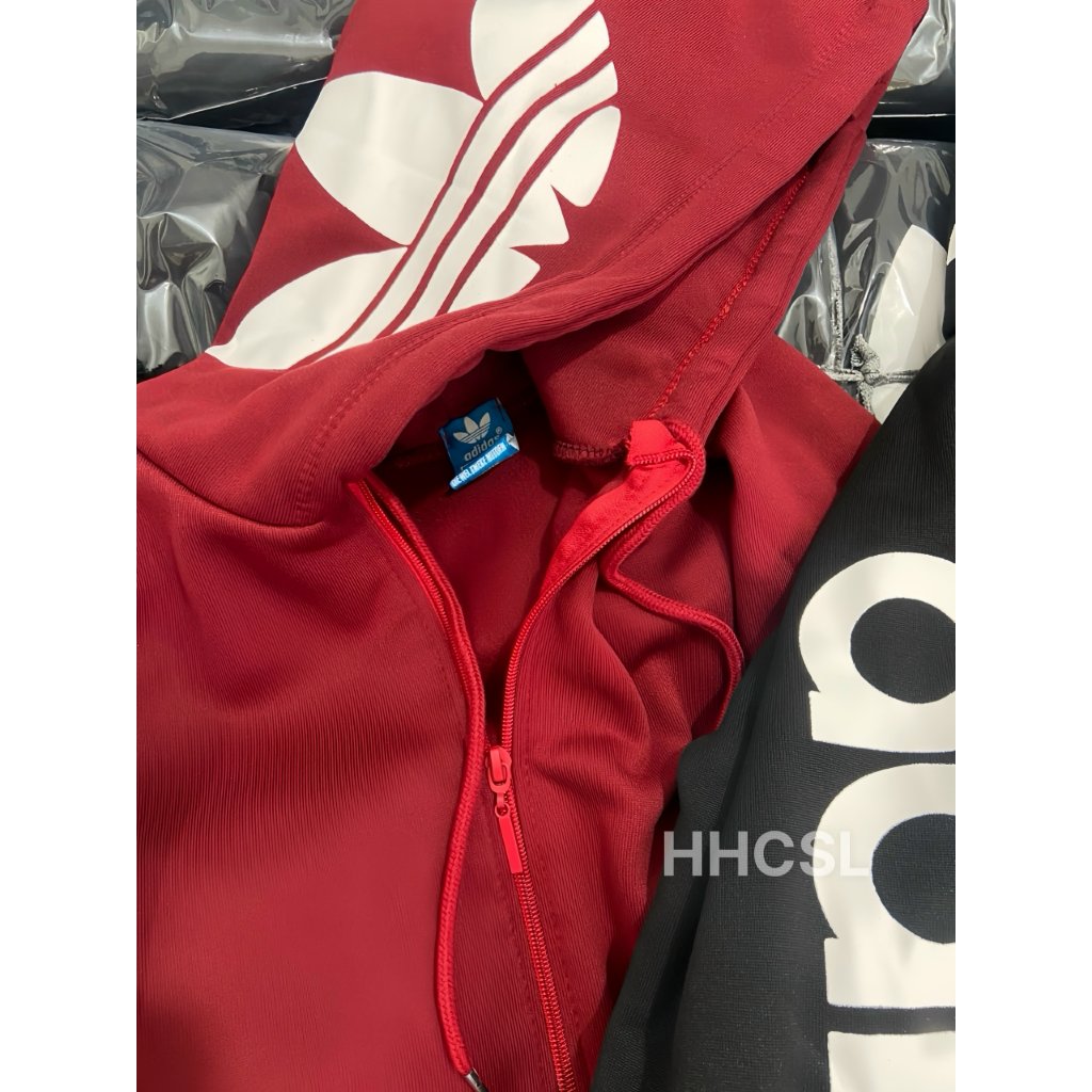 Áo Khoác Nỉ Kéo Khoá Zip Adidas Hình In 5D Cao Cấp - Áo Khoác Thể Thao Có Mũ Adidas Chất Nỉ Cao Cấp Không Xù