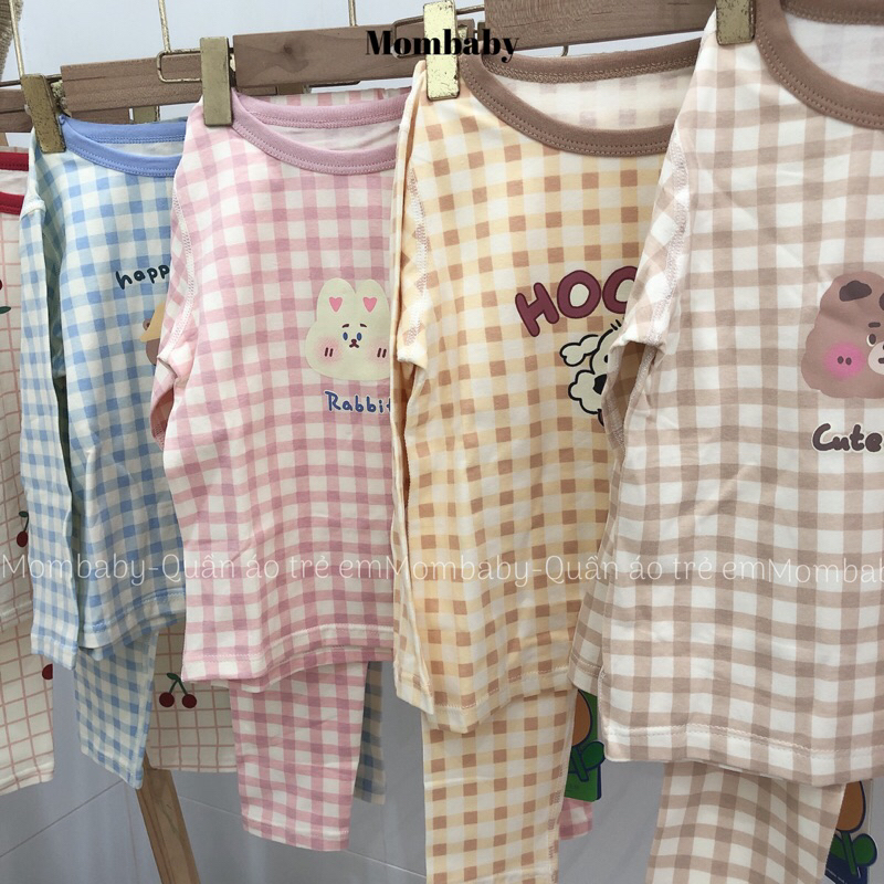 Bộ Dài Tay Hoạ Tiết Phong Cách Hàn Thích Hợp Thu Đông Cho Bé Trai Và Bé Gái