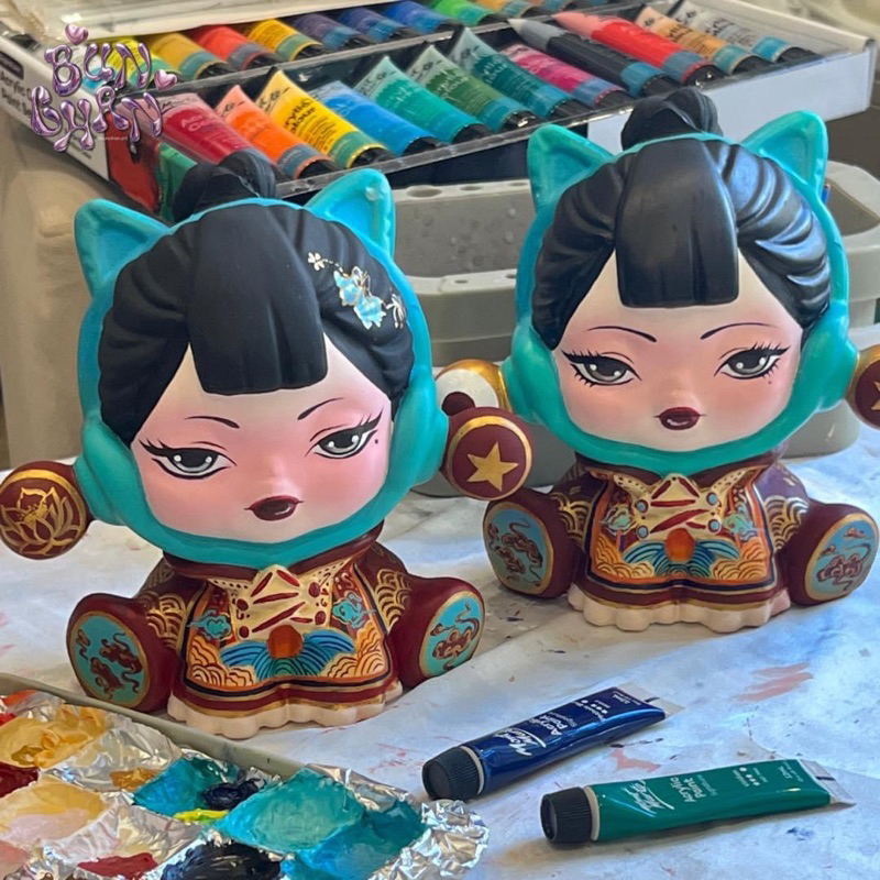 SKULLPANDA TƯỢNG TÔ MÀU