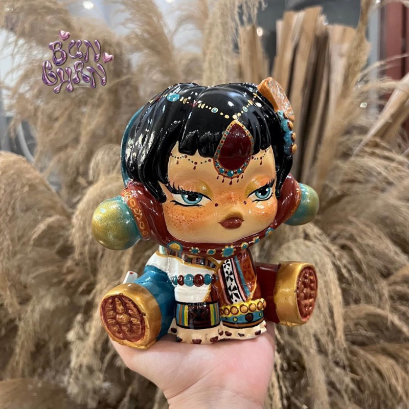 SKULLPANDA TƯỢNG TÔ MÀU