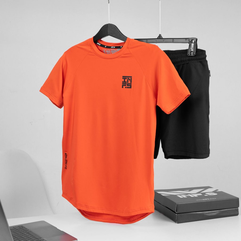 Áo thun nam ngắn tay INF.S Label Training Tee chính hãng chất thun lạnh, co giãn thoải mái - Aries