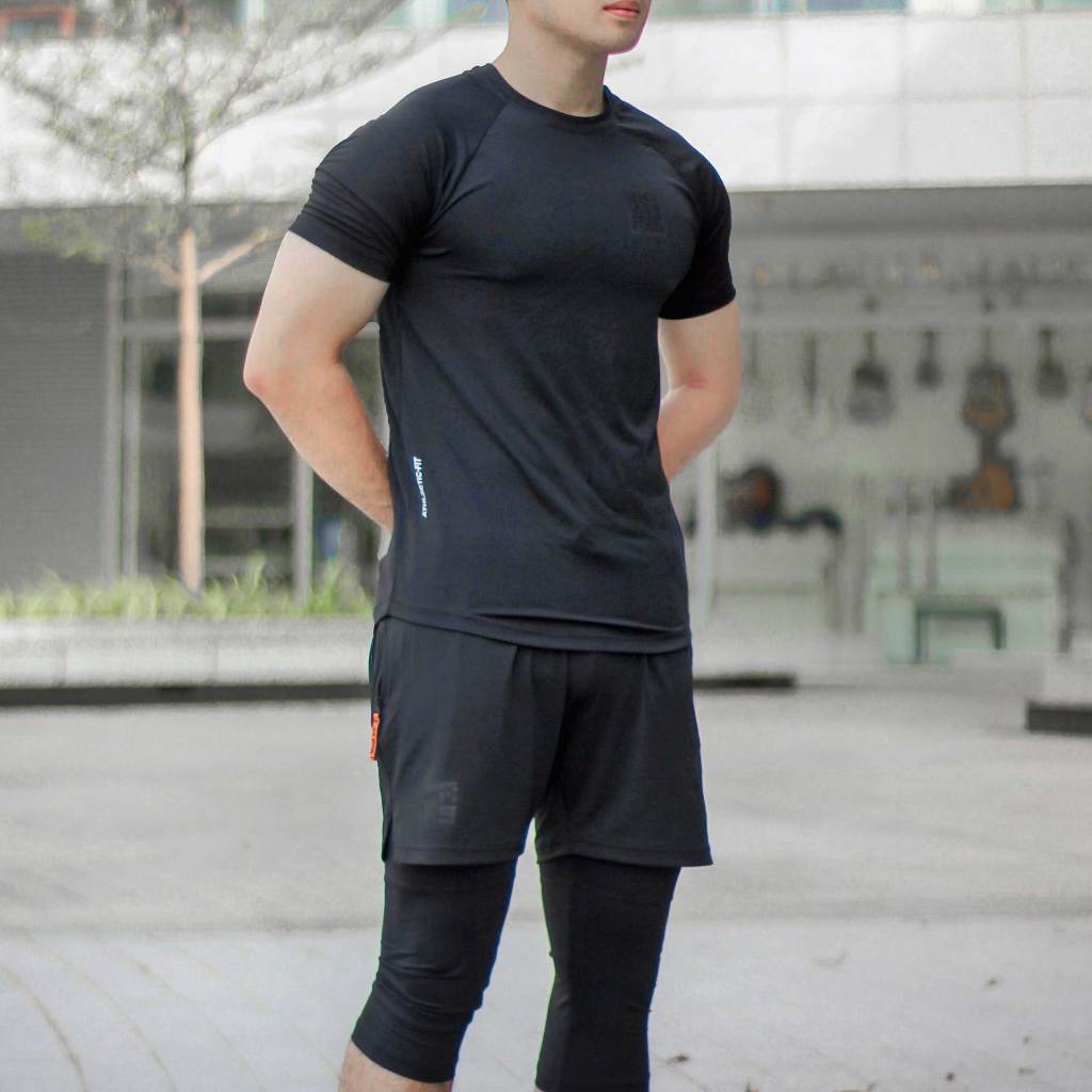 Áo thun nam ngắn tay INF.S Label Training Tee chính hãng chất thun lạnh, co giãn thoải mái - Aries