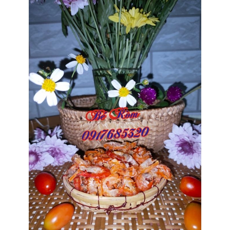 Tôm khô tôm bạc Cà Mau nhà làm 100g