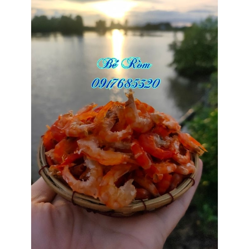 Tôm khô tôm bạc Cà Mau nhà làm 100g