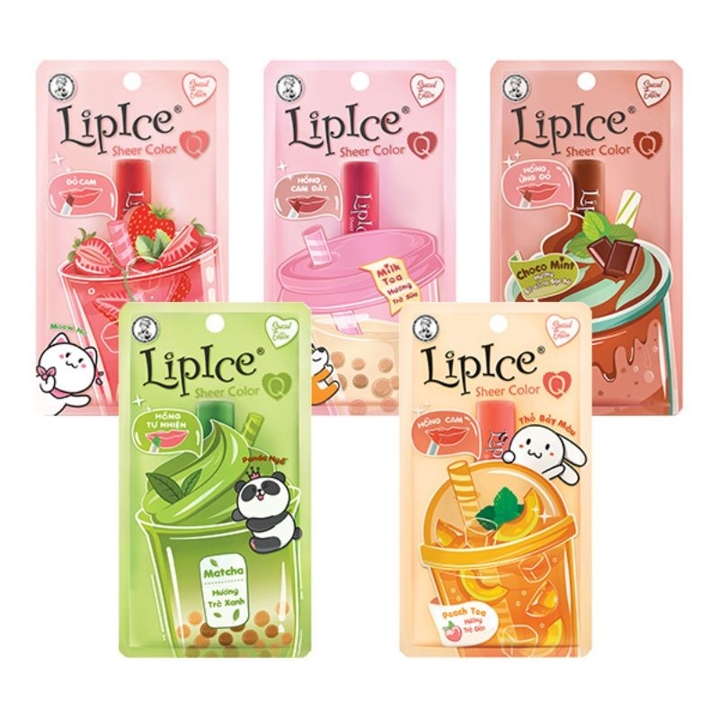 Son Dưỡng Môi Lipice Sheer Color Q - hiệu chỉnh sắc môi tự nhiên