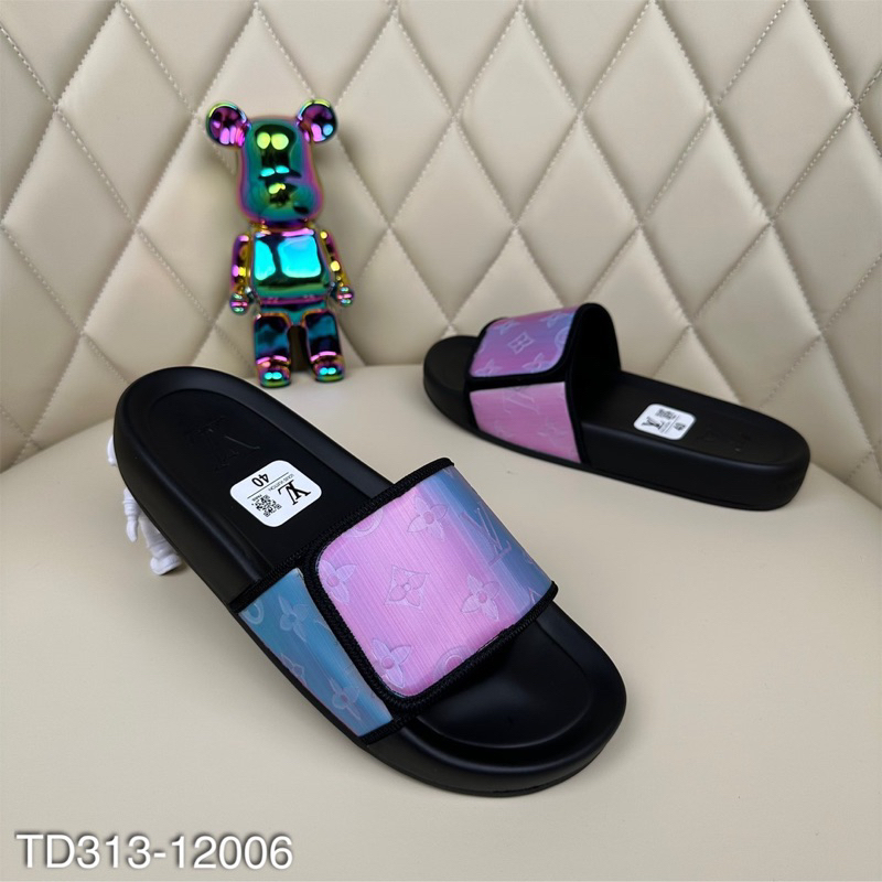 Dép LV nam 7 màu siêu hot hit_Dép quai ngang nam cao cấp