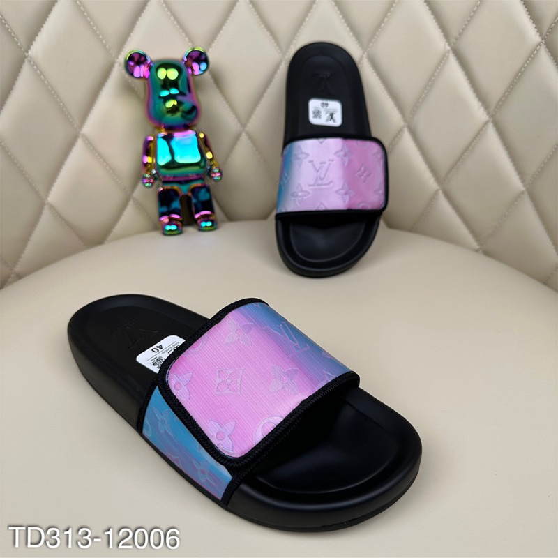 Dép LV nam 7 màu siêu hot hit_Dép quai ngang nam cao cấp