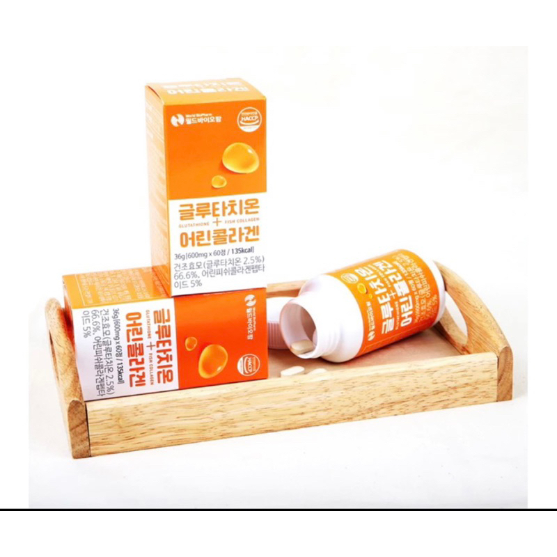 Viên Uống Trắng Da Cao Cấp Gluthathion Collagen Chính Hãng