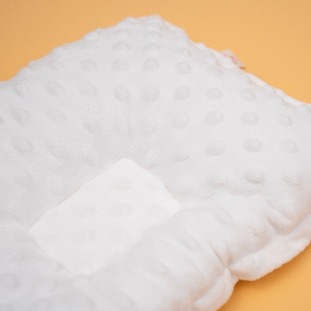 Gối lõm xô cao cấp Muslin cho bé sơ sinh chống bẹp đầu