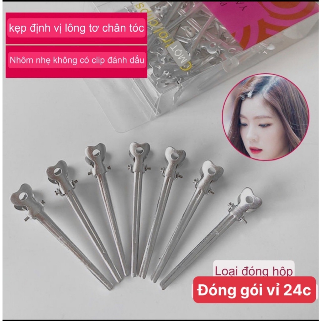 Kẹp định hình tóc mái không trọng lượng
