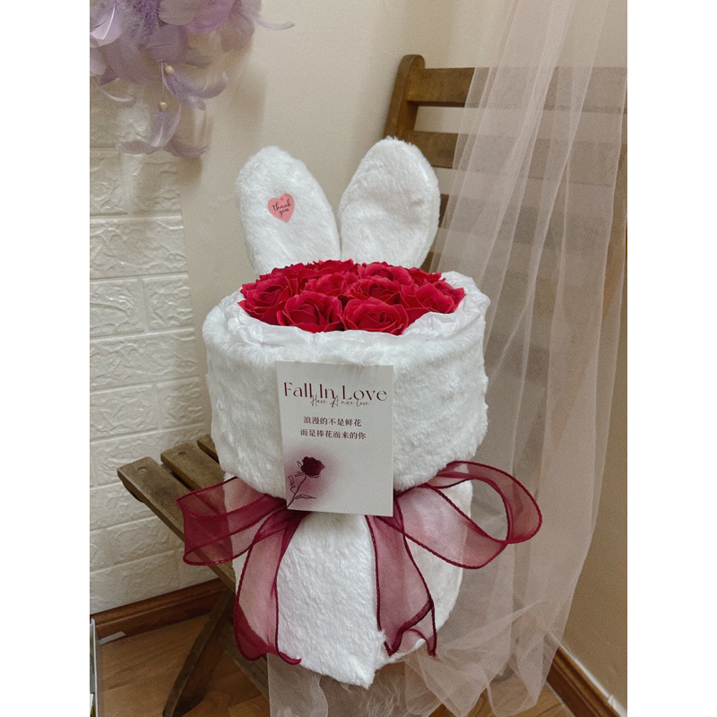 Bó hoa sáp tai thỏ