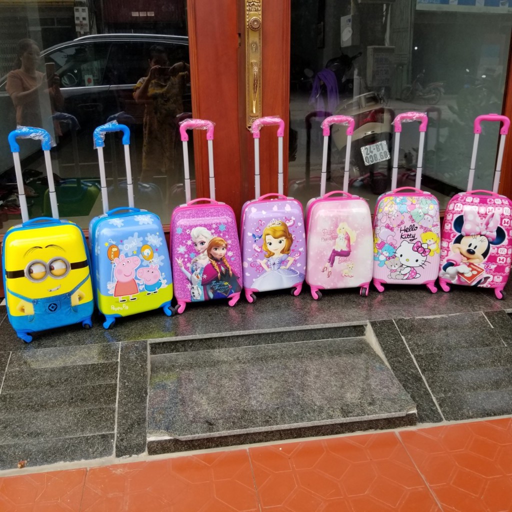 \*+*/\*+*/ THANH LÝ NGHỈ BÁN \*+*/\*+*/  HÀNG NEW- VALI CHO BÉ - SIZE 18