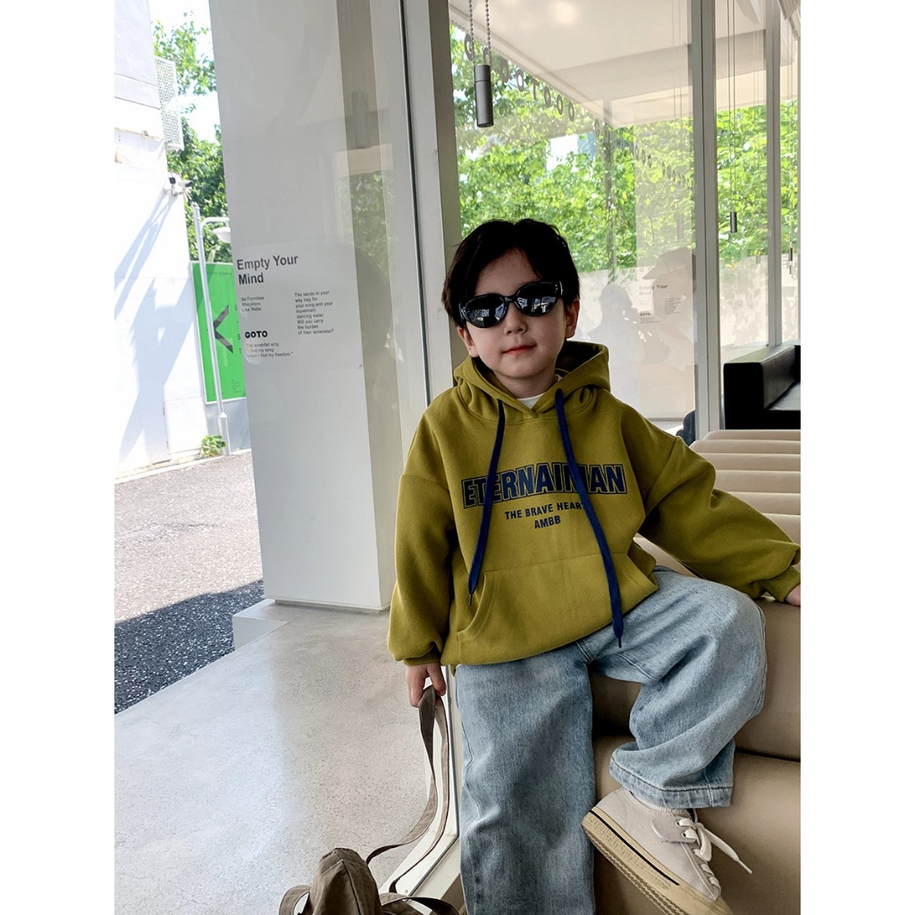 Áo hoodie cho bé hãng AMBB Kids Sukun Shop - Áo hoodie bé trai chất nỉ Kunkid