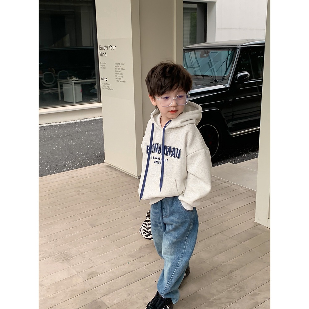 Áo hoodie cho bé hãng AMBB Kids Sukun Shop - Áo hoodie bé trai chất nỉ Kunkid