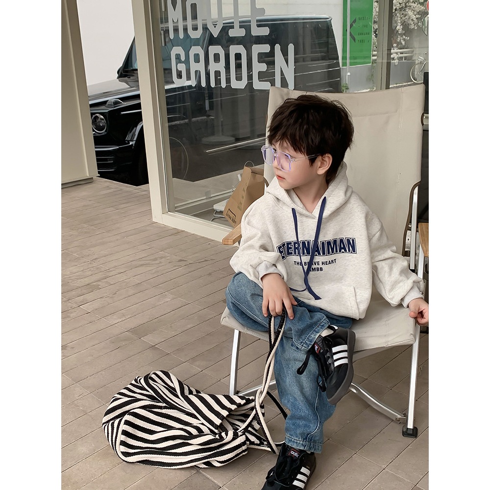 Áo hoodie cho bé hãng AMBB Kids Sukun Shop - Áo hoodie bé trai chất nỉ Kunkid