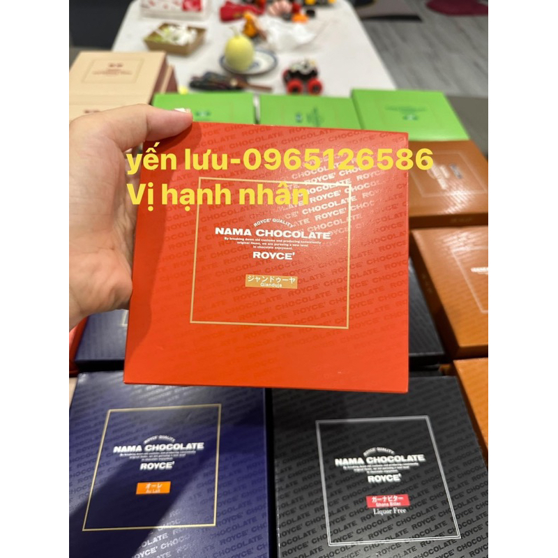 Nama chocolate royce duty hàng chuẩn xách tay sale tới 10/11