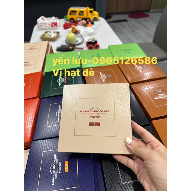 Nama chocolate royce duty hàng chuẩn xách tay sale tới 10/11
