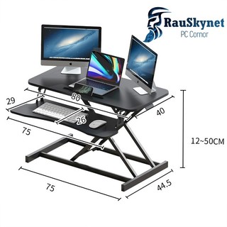 Bàn kê trợ lực màn hình máy tính laptop