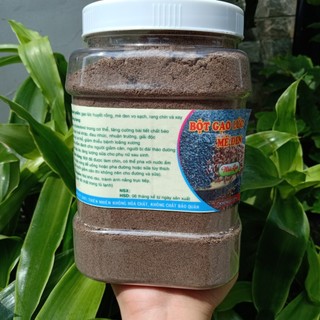 Bột tím than mè đen 1kg - không đường