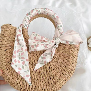 Khăn lụa đa năng: quấn cổ, quấn túi xách, turban, cột tóc