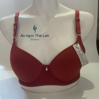 Áo lót nữ áo ngực bigsize su đúc có gọng mút mỏng Thái lan 2472 không viền cho ngực to đến size 42