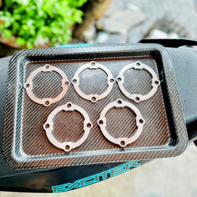 Thớt Lòng chêm đĩa 4 Lỗ _ Dày từ 2 Li - 6 Li /  Thớt CNC chêm Heo / Đĩa thông dụng