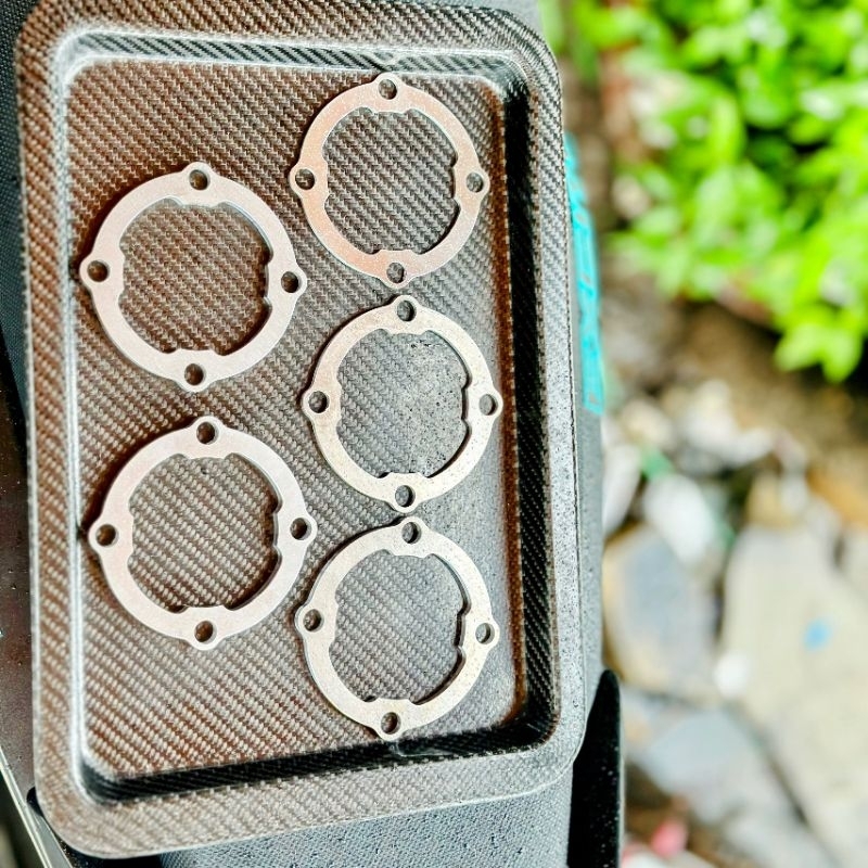 Thớt Lòng chêm đĩa 4 Lỗ _ Dày từ 2 Li - 6 Li /  Thớt CNC chêm Heo / Đĩa thông dụng