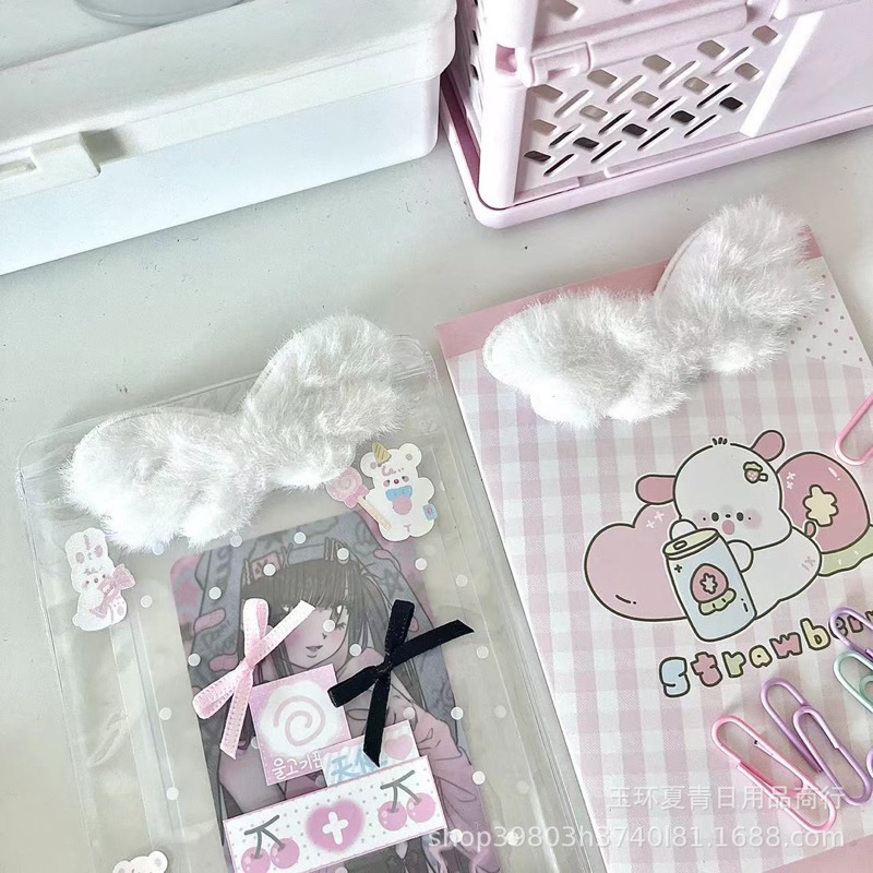 Cánh thiên thần trang trí toploader/binder