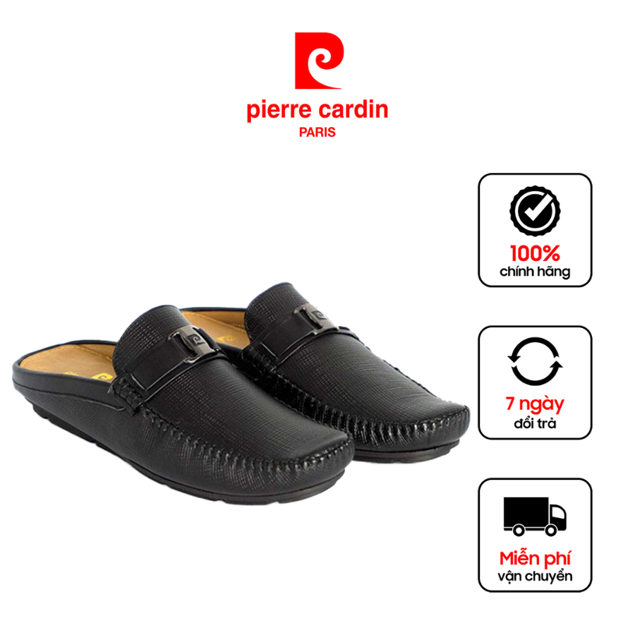 Giày sục nam sapo Pierre Cardin cao cấp chính hãng PCMFWLG 707