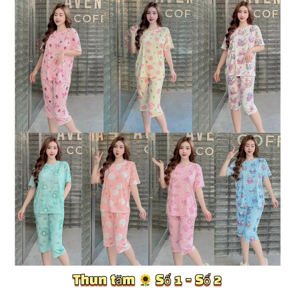 Set thun lững họa tiết baby