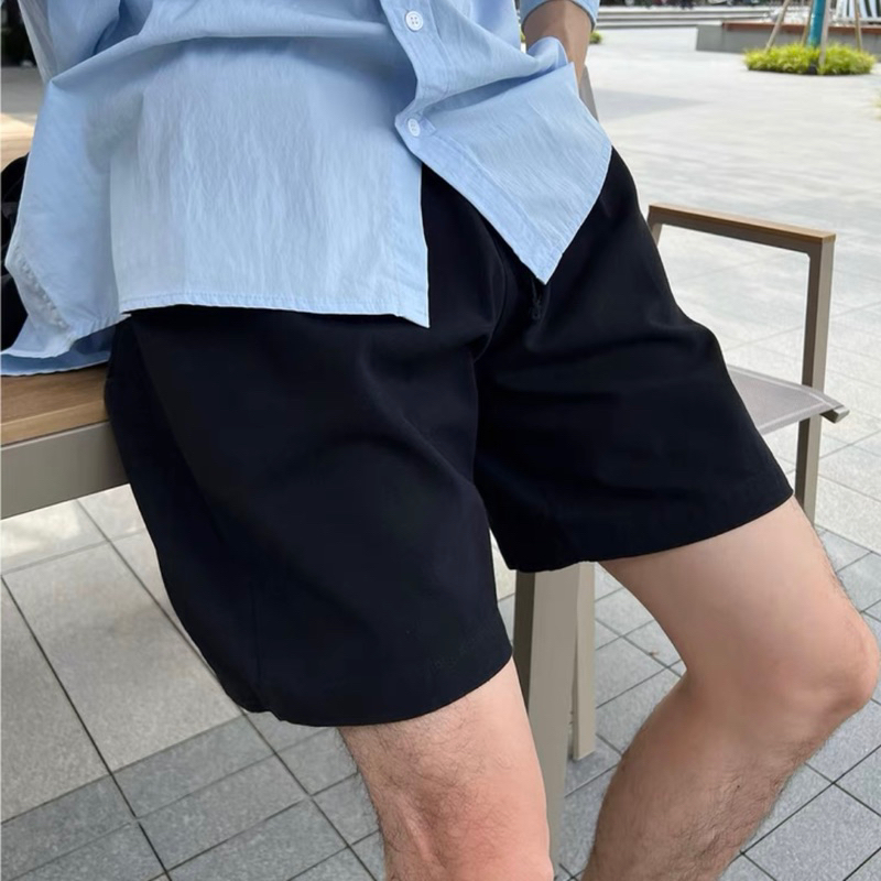 Short Kaki Unisex Basic