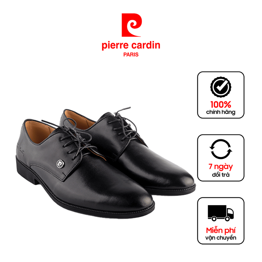 Giày tây nam công sở Pierre Cardin da bò cao cấp, thiết kế sang trọng - PCMFWL 750