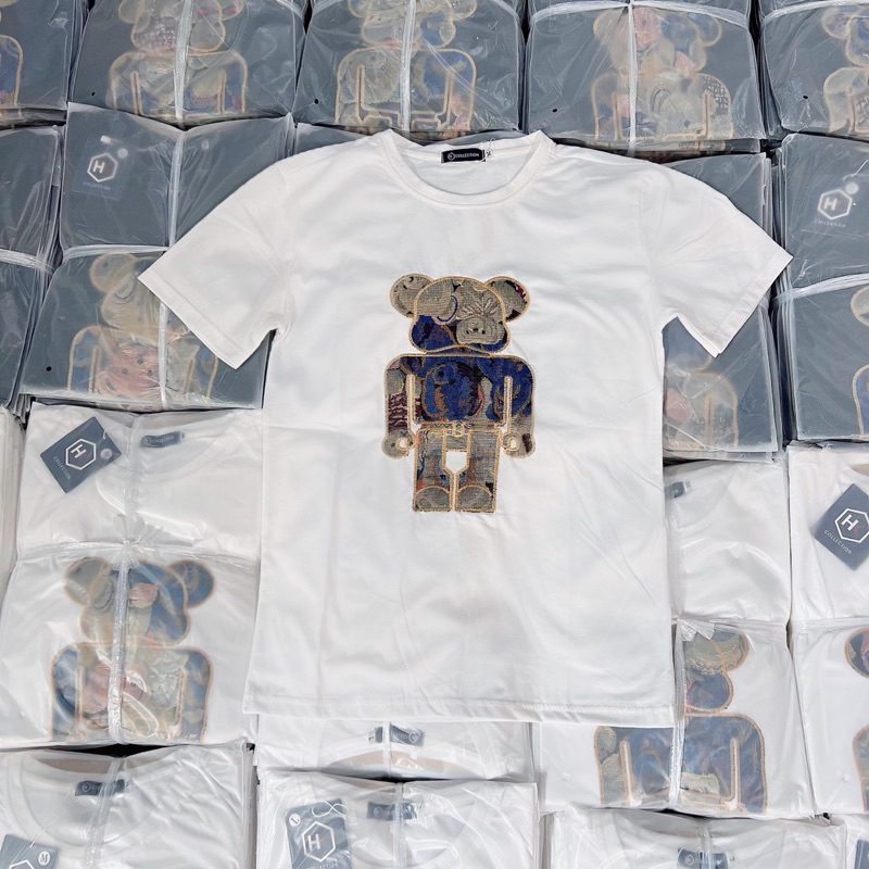 ÁO THUN COTTON NAM NỮ PHỐI HÌNH CỰC CUTE CTTN