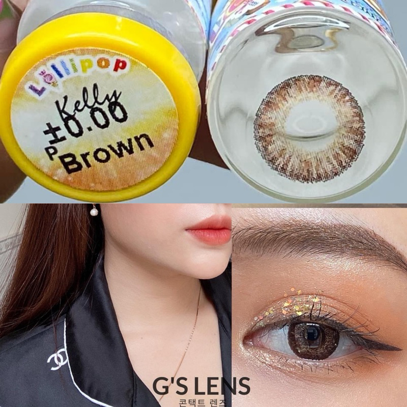 Các mẫu lens Nâu/ Brown  cho dâu - size giãn nhẹ- giãn vừa