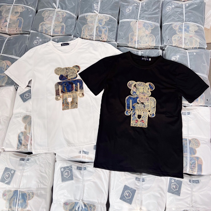 ÁO THUN COTTON NAM NỮ PHỐI HÌNH CỰC CUTE CTTN