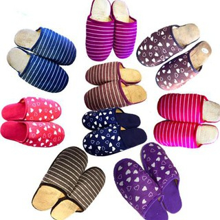 Dép vải bông nam nữ đi mùa đông siêu ấm