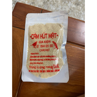 Cám hút mật gia kiệm 100g - thức ăn chim gia kiệm hút mật