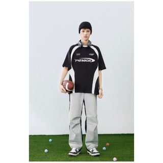 Áo thun unisex nam nữ in f429 phối màu cá tính hotrend 2023
