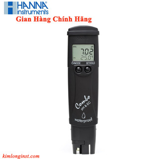 Máy đo PH độ dẫn EC và chất rắn hòa tan tds Mã: HI98129 Thương hiệu: Hanna Instruments thang đo: 0 đến 14 pH đo nước