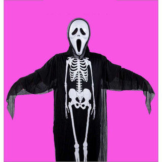 Áo bộ xương hóa trang lễ hội Halloween 80-140cm