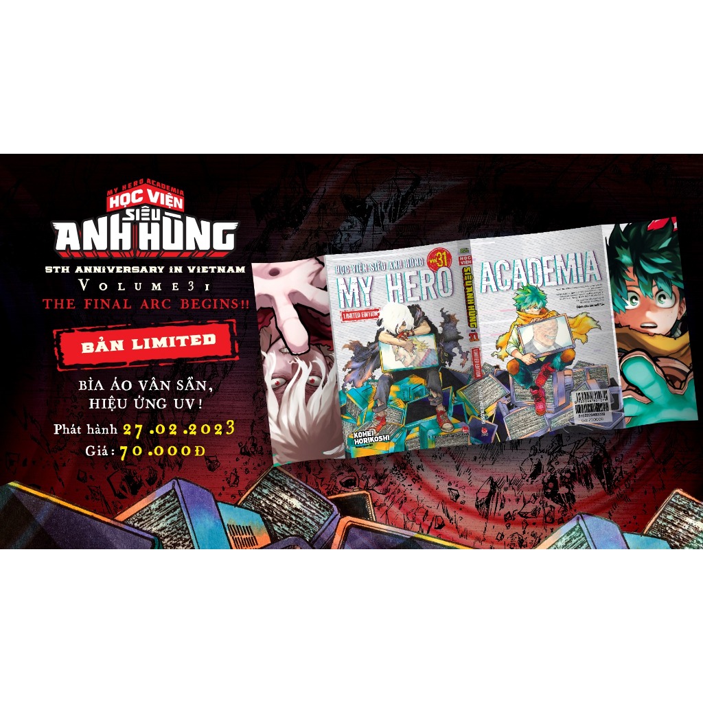Đồ Sưu Tập - Học Viện Siêu Anh Hùng Tập 31 Đặc Biệt Limited Giới Hạn Nguyên Seal