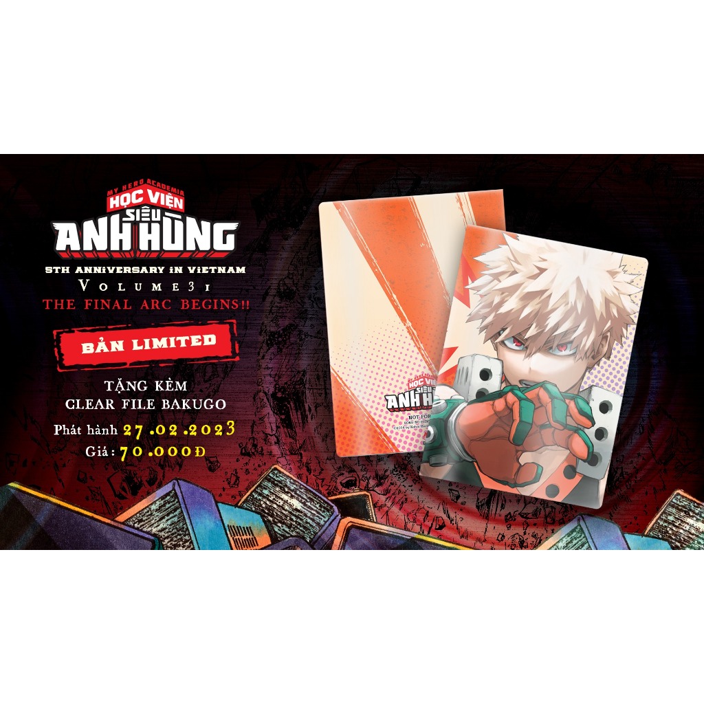 Đồ Sưu Tập - Học Viện Siêu Anh Hùng Tập 31 Đặc Biệt Limited Giới Hạn Nguyên Seal