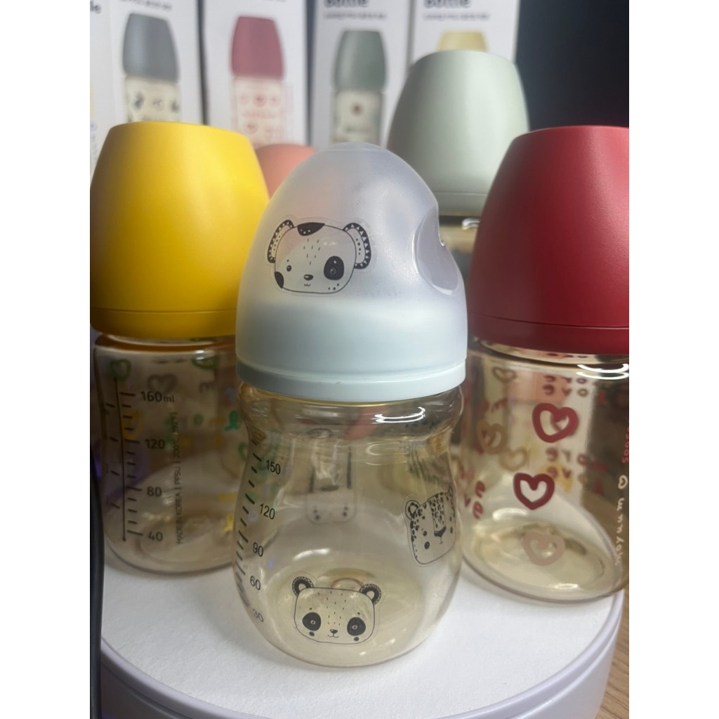 Sticker dán bình sữa, đồ dùng cho bé chịu nhiệt, chống nước dễ thương, cute