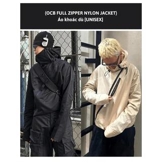 Áo khoác dù full zipper nylon jacket - local brand chính hãng