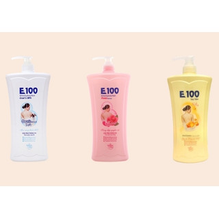 Sữa tắm e100 chai 800ml hương sữa dê/ hoa hồng/ hoa hồng vàng