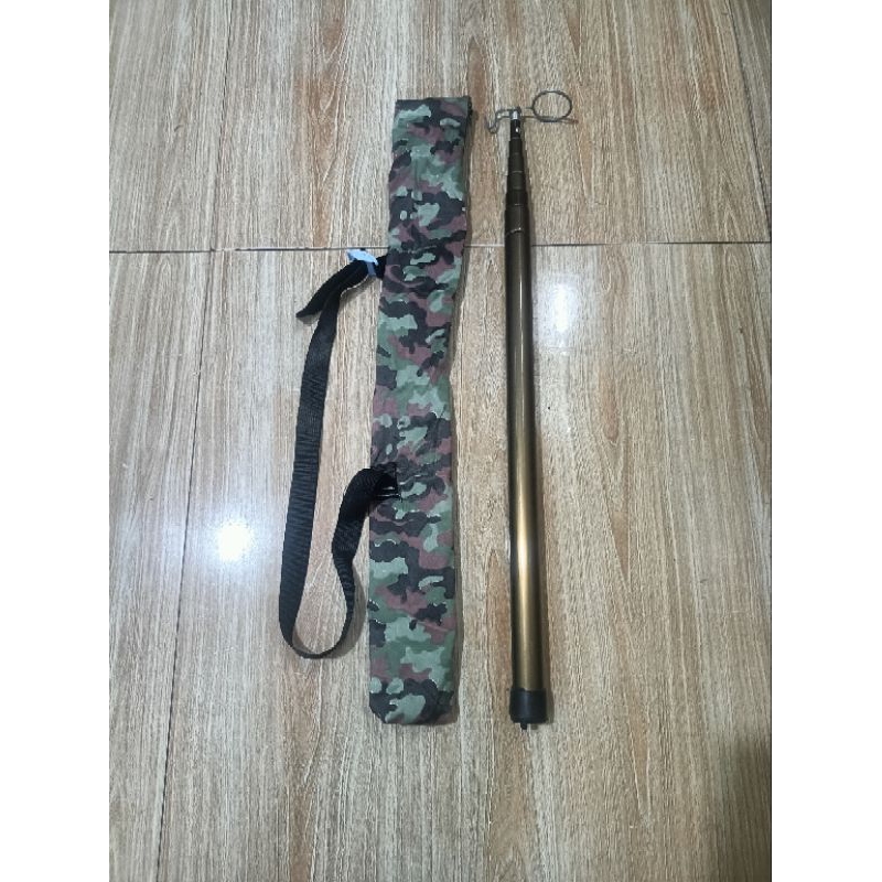 Combo bộ Sào nhôm 3m, thu gọn còn 64 cm của 7+, bỏ được cốp xe AB(7+)